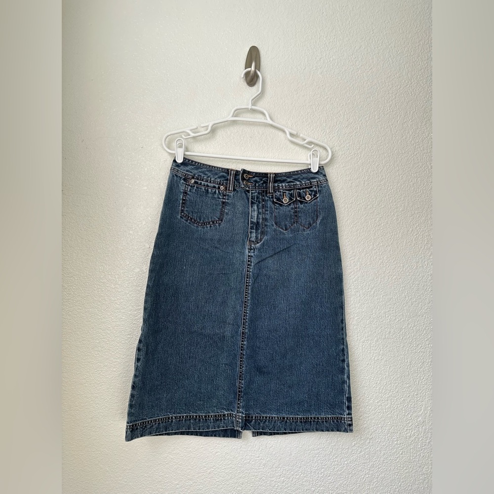 French cuff skirt